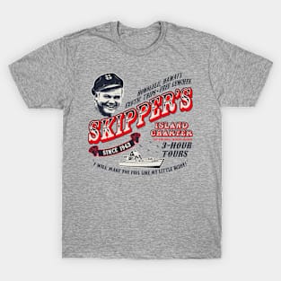 Skipper's Island Charter Gilligan's Island Lts T-Shirt